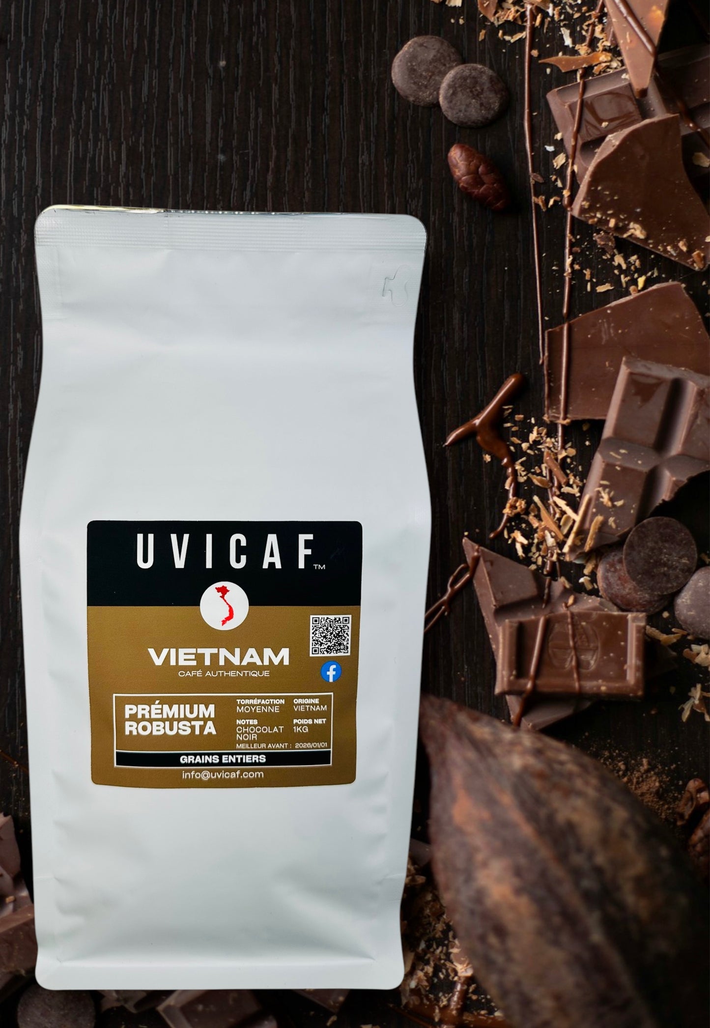 Uvicaf Premium Robusta Vietnamese Coffee