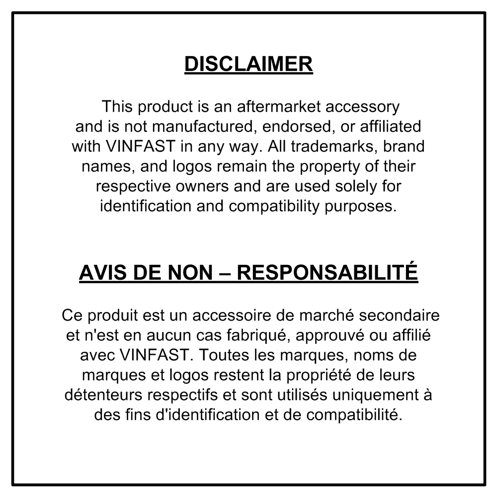 VINFAST VF8/VF9 - Remote Keychain (NEW MODEL 2024-2025)