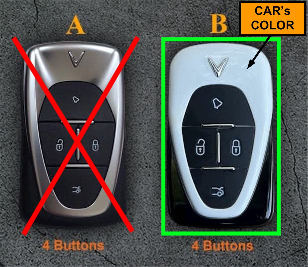 VINFAST VF8/VF9 - Remote Keychain (NEW MODEL 2024-2025)