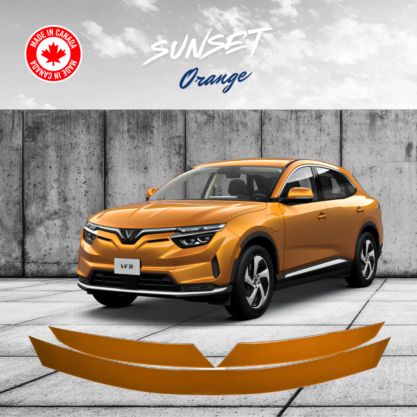 VINFAST VF8 Hood Deflector